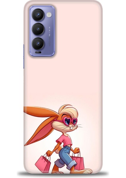 Tecno Camon 18P Kılıf Hd Baskılı Kılıf + Seramik Tam Kaplayan Ekran Koruyucu 404