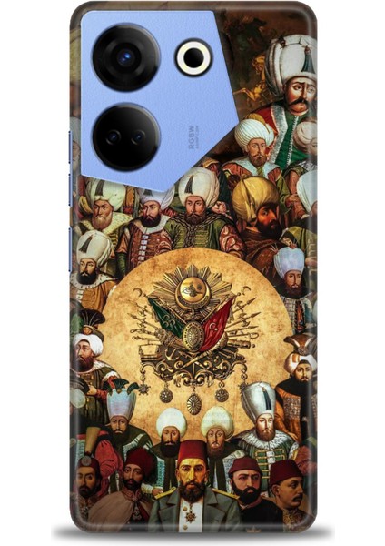 Tecno Camon 20 Pro 5g Kılıf Hd Baskılı Kılıf + Seramik Tam Kaplayan Ekran Koruyucu 468
