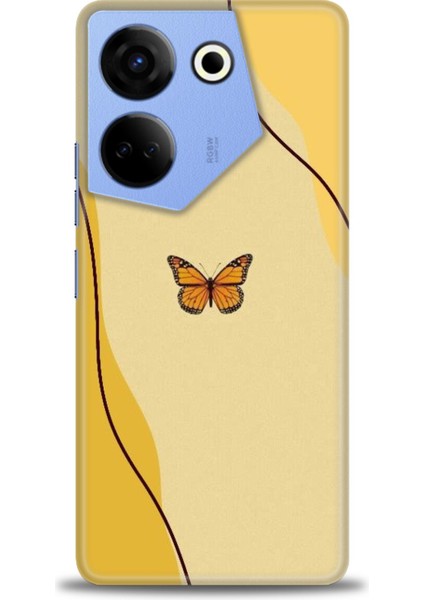 Tecno Camon 20 Pro 4g Kılıf Hd Baskılı Kılıf + Seramik Tam Kaplayan Ekran Koruyucu 188