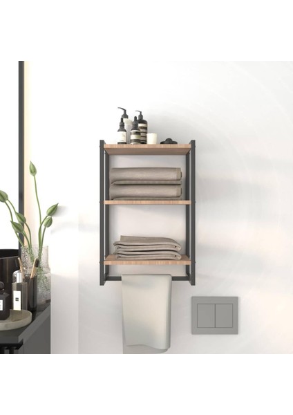 Dekoratif Metal Banyo Düzenleyici - Metal Açık Havluluk - Metal Organizer - 8 fiyatları