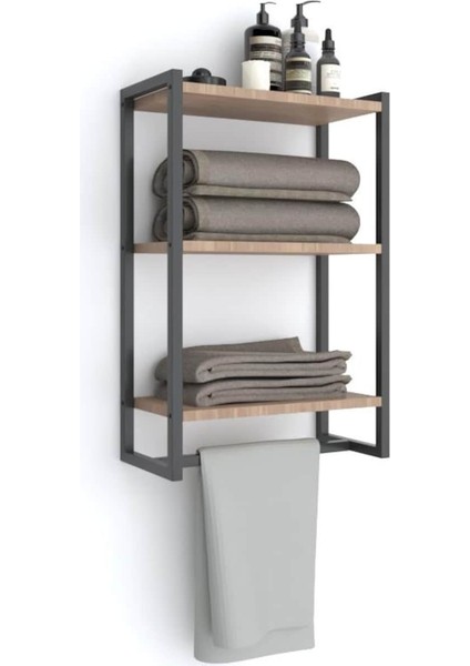 Dekoratif Metal Banyo Düzenleyici - Metal Açık Havluluk - Metal Organizer - 8 modelleri