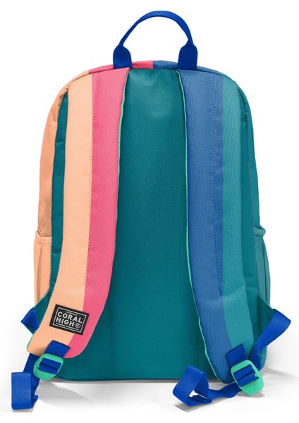 Renkli Çizgili 3’lü Okul Çanta Seti SET0123679 fırsatları