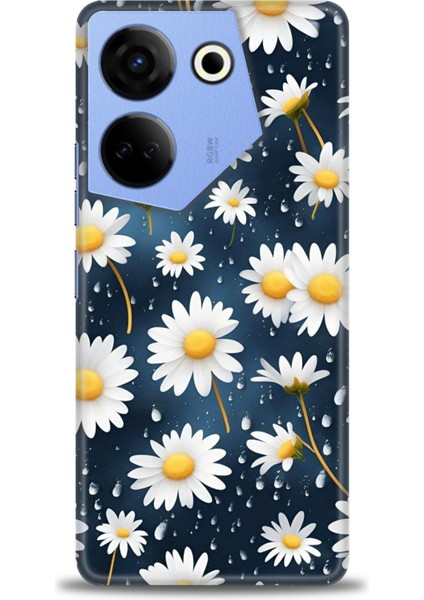 Tecno Camon 20 Pro 4g Kılıf Hd Baskılı Kılıf + Seramik Tam Kaplayan Ekran Koruyucu 132