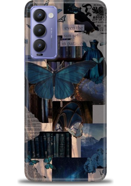 Tecno Camon 18 Kılıf Hd Baskılı Kılıf + Seramik Tam Kaplayan Ekran Koruyucu 207