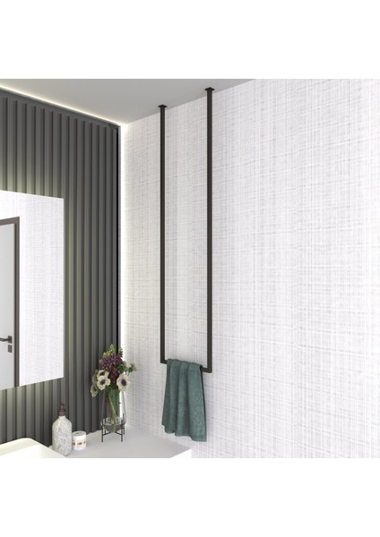 Dekoratif Metal Banyo Düzenleyici - Metal Açık Havluluk - Metal Organizer - 4