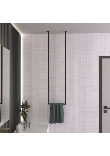 Dekoratif Metal Banyo Düzenleyici - Metal Açık Havluluk - Metal Organizer - 4 fiyatları
