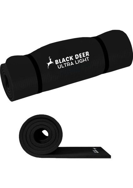 Ultra Light Pilates Yoga Kamp Matı Egzersiz Minderi Kaymaz Taban 180X55 cm 10 mm