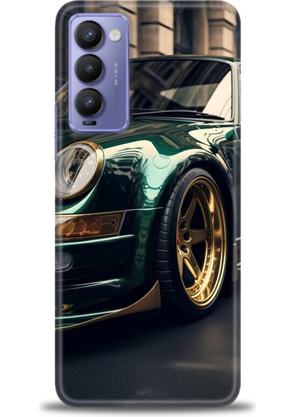 Tecno Camon 18 Kılıf Hd Baskılı Kılıf + Seramik Tam Kaplayan Ekran Koruyucu 486