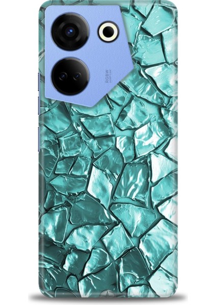 Tecno Camon 20 Pro 5g Kılıf Hd Baskılı Kılıf + Seramik Tam Kaplayan Ekran Koruyucu 335