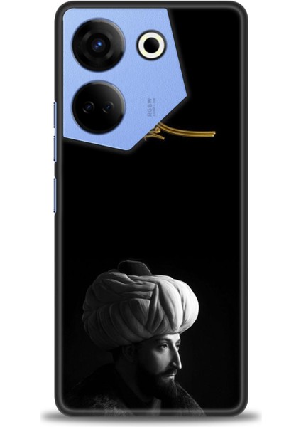 Tecno Camon 20 Pro 4g Kılıf Hd Baskılı Kılıf + Seramik Tam Kaplayan Ekran Koruyucu 465