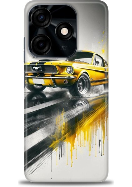 Tecno Spark 10 Pro 4g Kılıf Hd Baskılı Kılıf + Seramik Tam Kaplayan Ekran Koruyucu 108