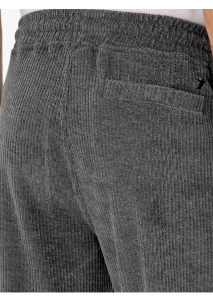 Erkek Antrasit Slim Fit Eşofman Altı 50292577-VR006