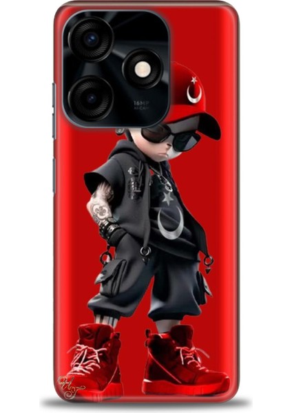 Tecno Spark 10 Pro 4g Kılıf Hd Baskılı Kılıf + Seramik Tam Kaplayan Ekran Koruyucu 250