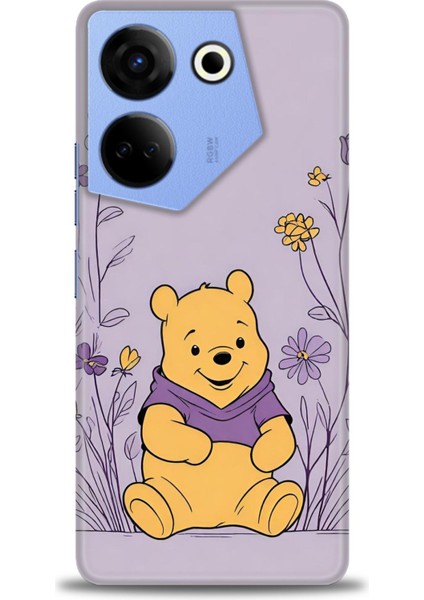Tecno Camon 20 Pro 5g Kılıf Hd Baskılı Kılıf + Seramik Tam Kaplayan Ekran Koruyucu 55