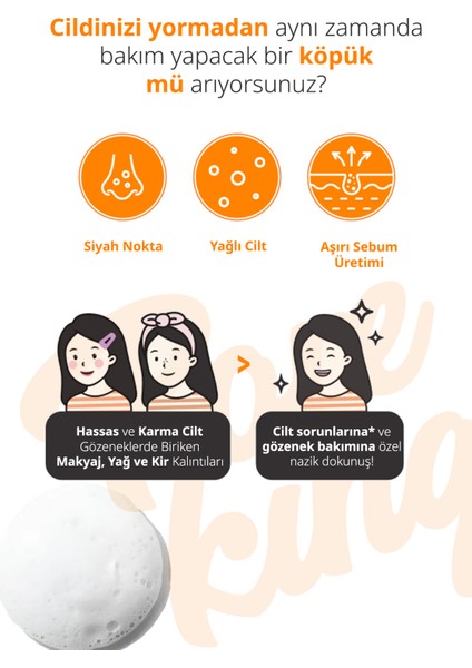 Gözenek Arındıran&siyah Nokta Karşıtı Temizleme Köpüğü A'pıeu Pore King Minji Trouble Cleansing Foam