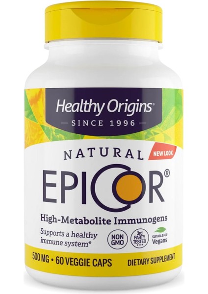 Natural Epicor Veg 60 Capsules
