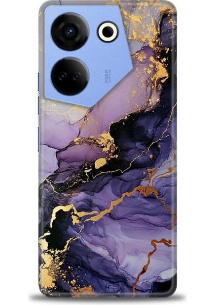 Tecno Camon 20 Pro 5g Kılıf Hd Baskılı Kılıf + Seramik Tam Kaplayan Ekran Koruyucu 315