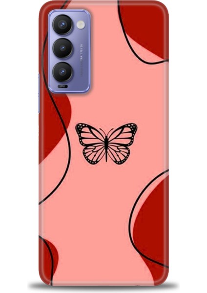Tecno Camon 18P Kılıf Hd Baskılı Kılıf + Seramik Tam Kaplayan Ekran Koruyucu 189