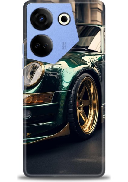 Tecno Camon 20 Pro 5g Kılıf Hd Baskılı Kılıf + Seramik Tam Kaplayan Ekran Koruyucu 486