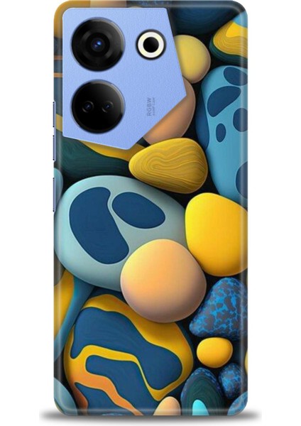 Tecno Camon 20 Pro 5g Kılıf Hd Baskılı Kılıf + Seramik Tam Kaplayan Ekran Koruyucu 343