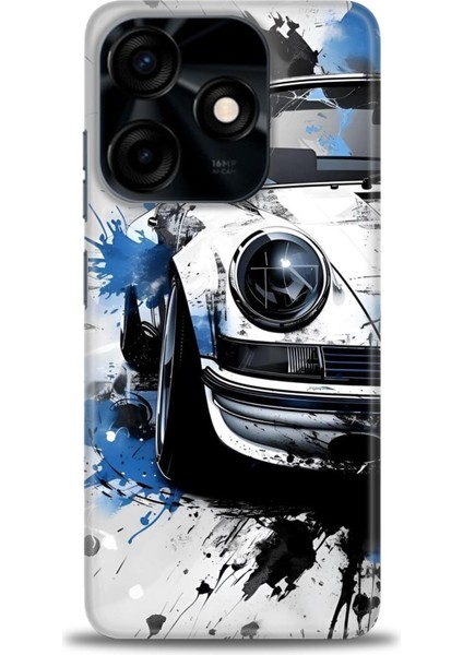 Tecno Spark 10 Pro 4g Kılıf Hd Baskılı Kılıf + Seramik Tam Kaplayan Ekran Koruyucu 487