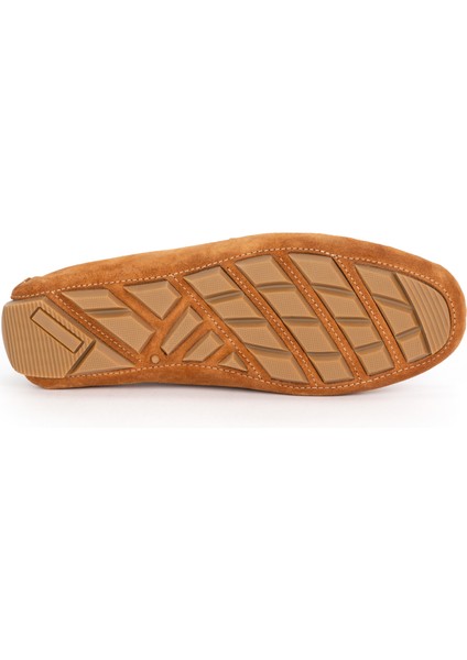 Erkek Taba %100 Deri Loafer Ayakkabı 50267874-VR099