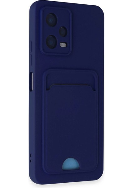 Xiaomi Poco X5 5g Kılıf Kelvin Kartvizitli Silikon - Lacivert Ynsmr