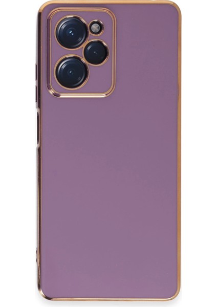 Xiaomi Poco X5 Pro 5g Kılıf Volet Silikon - Mor Ynsmr