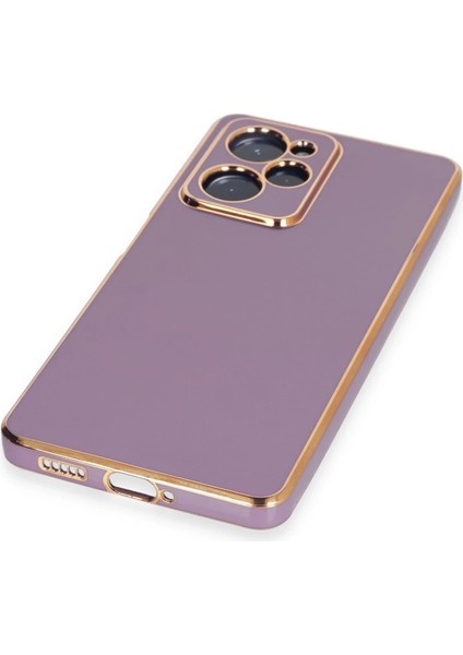 Xiaomi Poco X5 Pro 5g Kılıf Volet Silikon - Mor Ynsmr