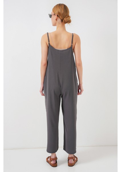 7019 Askılı Bahçivan Tulum - Antrasit indirimleri