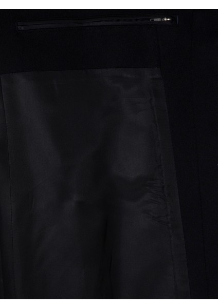 Erkek Lacivert Slim Fit Palto 50304686-VR033