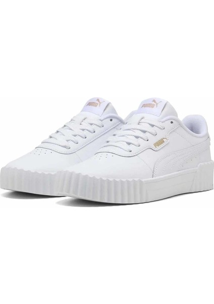 Carina 3.0 White-Puma Gold Kadın Sneaker Ayakkabı 401476-01 Beyaz fiyatları