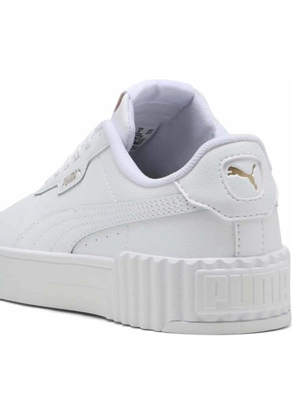 Carina 3.0 White-Puma Gold Kadın Sneaker Ayakkabı 401476-01 Beyaz fırsatları