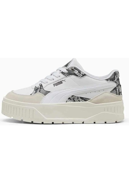 Karmen Iı Idol Snake Chic Kadın Sneaker Ayakkabı 400395-01 Beyaz