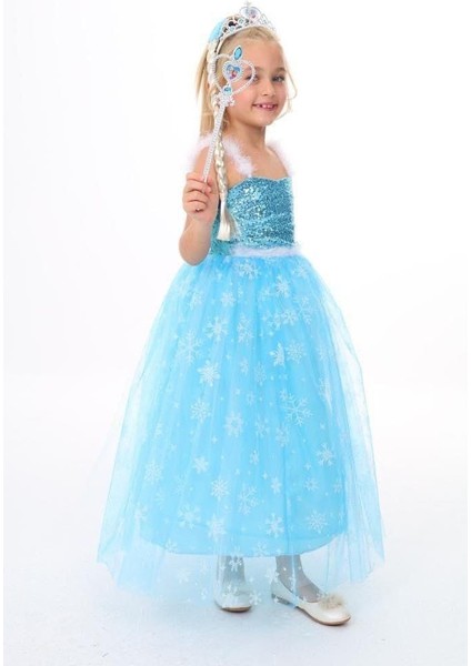 Elsa Elbise Çocuk Elbise fiyatları