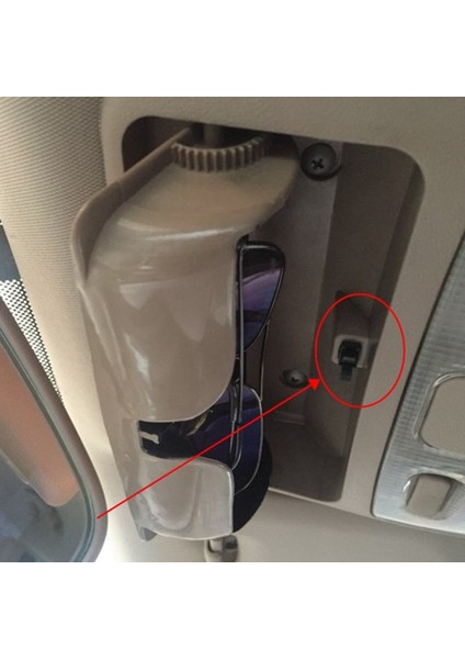 Tüm Toyota Araçlar ile Uyumlu Mini Otomatik Oto Gözlük Kutusu Kilidi (2 Adet)