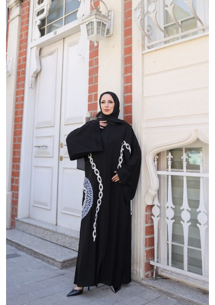 Zincir nakış kimono