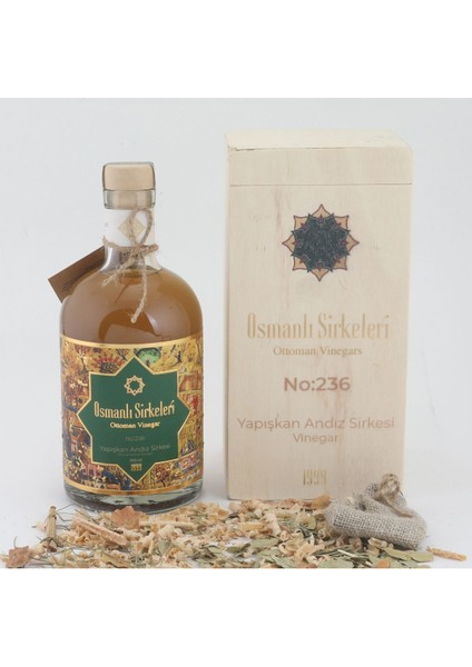 No: 236 Yapışkan Andız Sirkesi 500 ml