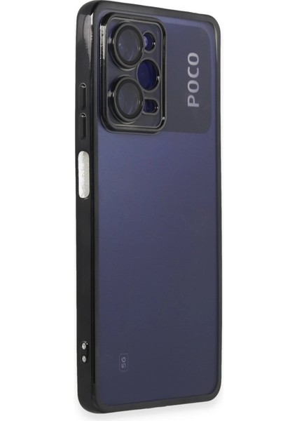 Xiaomi Poco X5 Pro 5g Kılıf Razer Lensli Silikon - Siyah Ynsmr