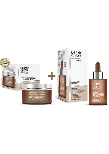 Antı Agıng Collagen Serum ve Collagen Cream Seti
