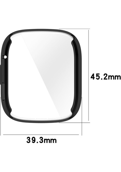 Redmi Watch 3 Ekran ve Kasa Koruyucu Kılıf Tam Ekran Koruyucu Akıllı Saat