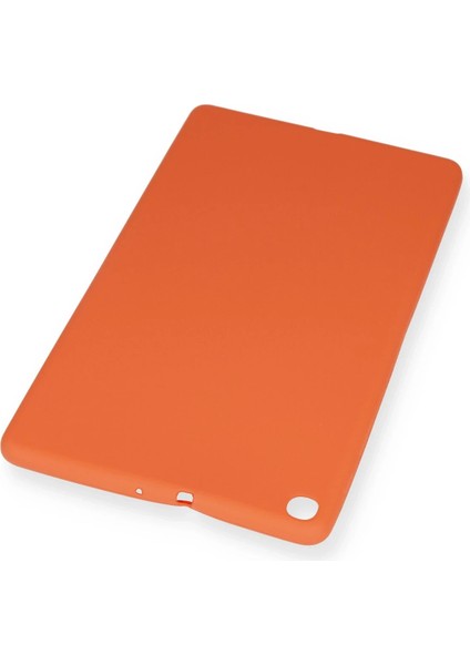 Samsung Galaxy T510 Tab A 10.1 Kılıf Evo Tablet Silikon - Turuncu Ynsmr