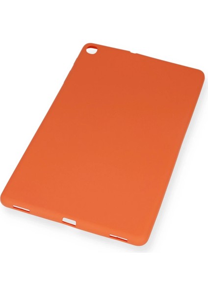 Samsung Galaxy T510 Tab A 10.1 Kılıf Evo Tablet Silikon - Turuncu Ynsmr