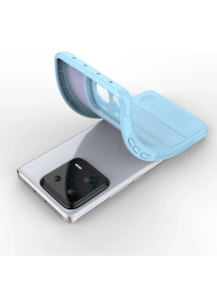 Xiaomi Mi 13 Pro Kılıf Optimum Silikon - Sky Blue Ynsmr fırsatları