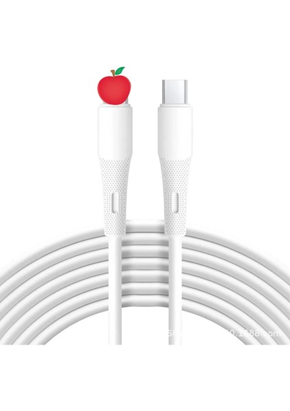Apple iPhone 14/13/12/11 Uyumlu Şarj Kablosu - Sıvı Silikon, Dayanıklı ve Esnek