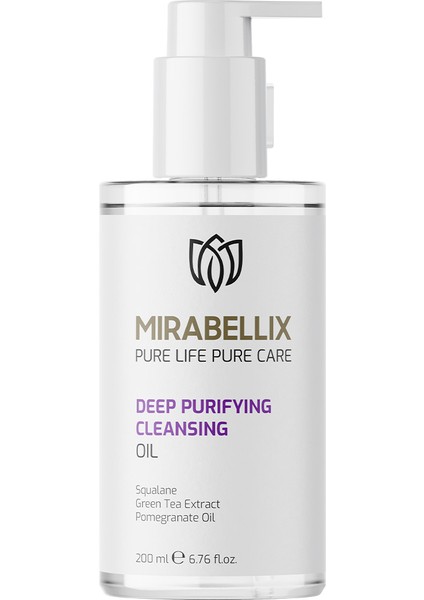 Arındırıcı Yüz ve Vücut Temizleme Yağı – Skualen ve Bitkisel Yağ Içerikli 200 ml