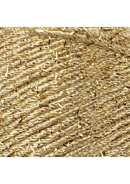 Konfeti Simli Polyester Makrome İp Gold fırsatları