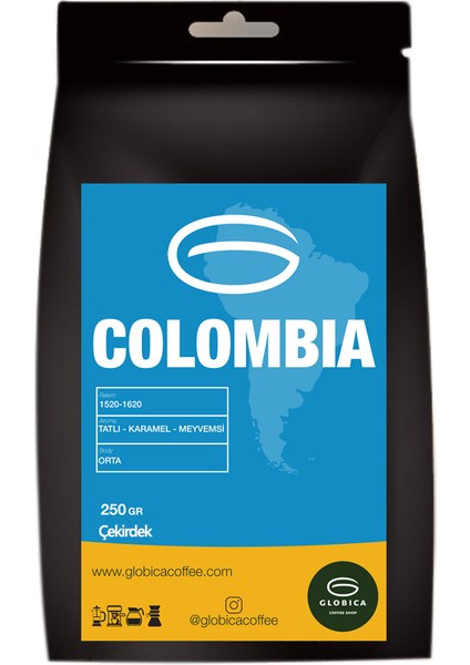 Colombia Filtre Kahve 250 gr French Press