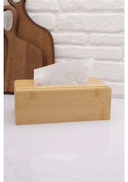 Bambu Tekçek Peçetelik / Dispanseri