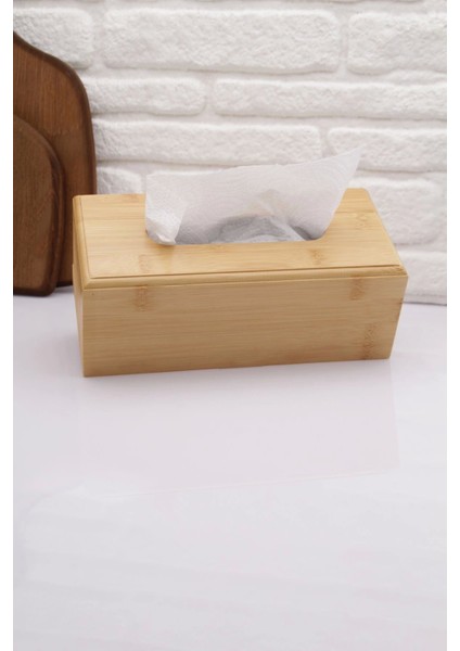 Bambu Tekçek Peçetelik / Dispanseri